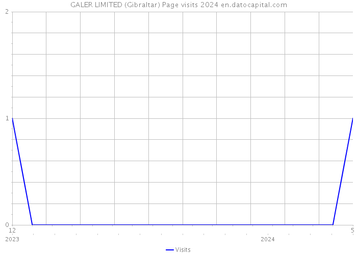 GALER LIMITED (Gibraltar) Page visits 2024 