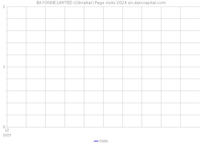 BAYONNE LIMITED (Gibraltar) Page visits 2024 